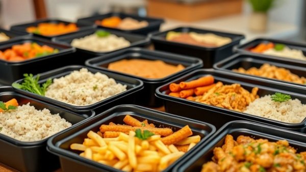 Delicious senior meals prepared for delivery in Michigan.