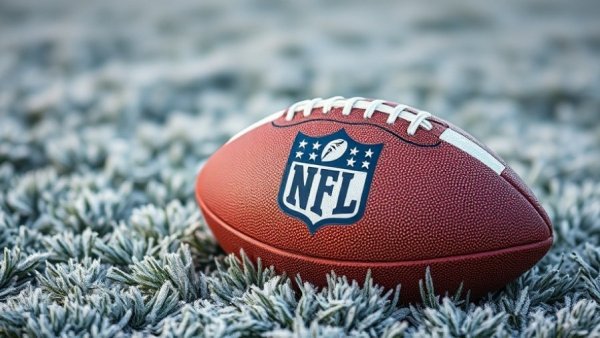 NFL football on frosty field, Browns and Steelers proposal