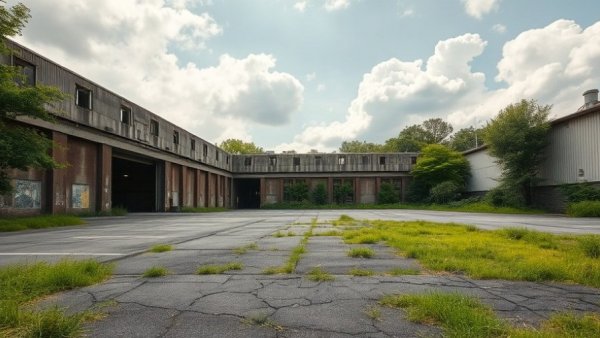 Aging industrial property with redevelopment potential in Green Brook.