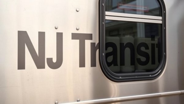 NJ Transit train exterior, real estate opportunities NJ Transit