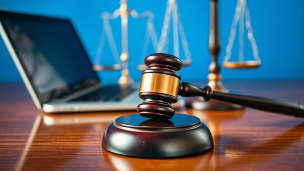 Michigan court blocks mortgage holder claims, gavel in courtroom.