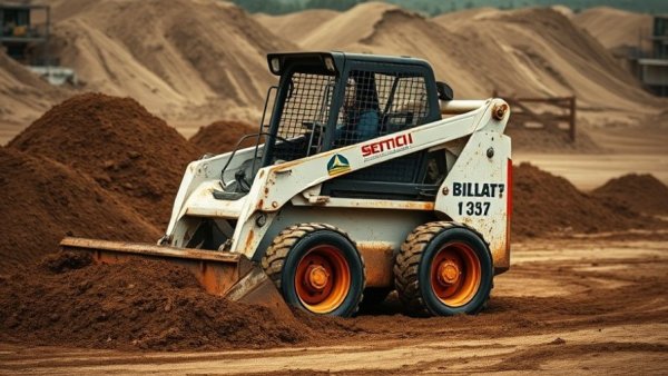Vintage skid steer loader on a construction site - Skid Steer Loader Insights 2026.