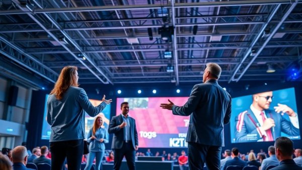 Entrepreneurs pitch at Meet the Drapers competition in Salt Lake City.