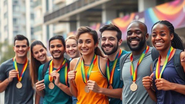 Athletes with medals at Wushu Championship showcasing local karate instruction Gurnee.