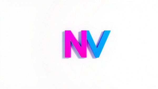 ENvue feeding tube system NV logo in pink and blue on white.