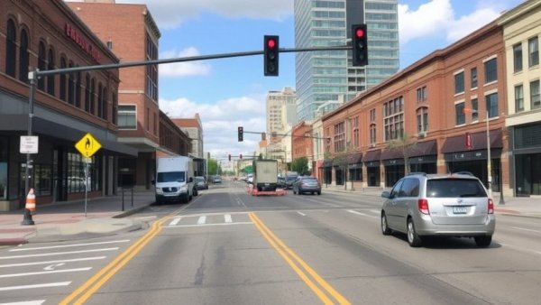 Lanes closed on Michigan Street in downtown South Bend for construction
