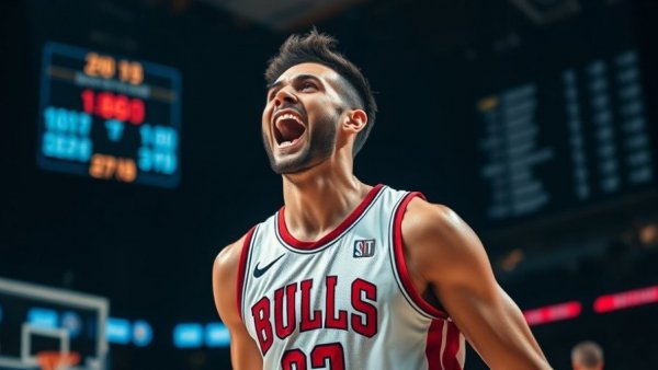 Howard's NCAA Tournament Viewership Record celebrated with energetic player.