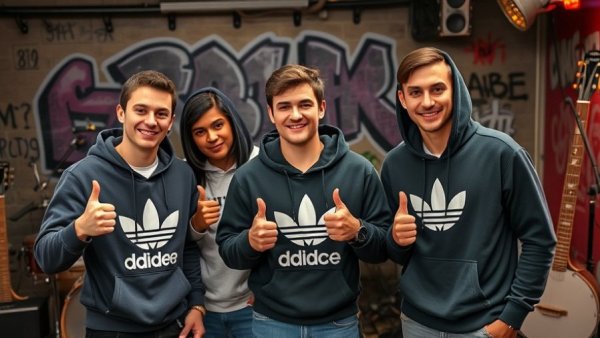 Young adults in hoodies showing confidence, embodying Gen Z entrepreneurship success stories.