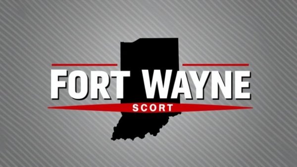Fort Wayne business growth support graphic with Indiana map silhouette.