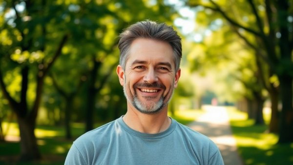 Professional man outdoors, related to rental property oversight services