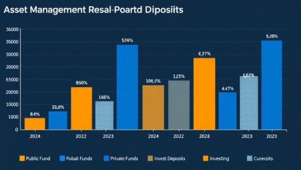 Asset managers record performance 2025 with trend bar chart.