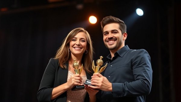 Award ceremony highlighting Michigan agriculture education achievements.