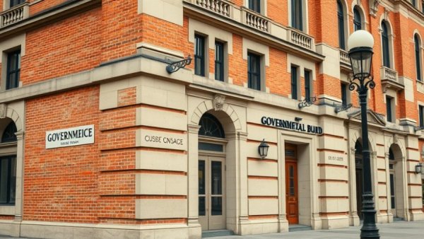 Boone County Government Center building facade highlighting tax relief program.