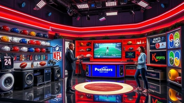 Studio presenter discusses Erik Karlsson Penguins Playoff Push on sports show.