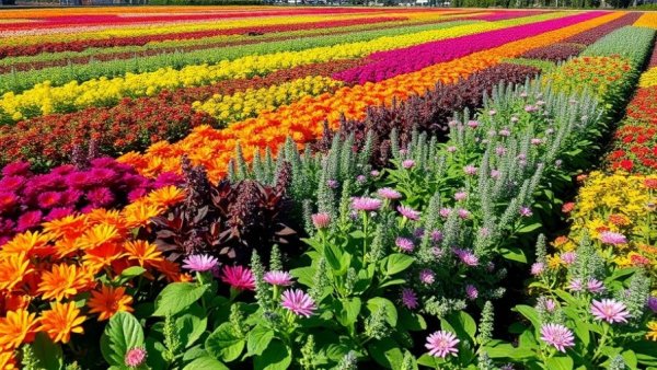 Colorful top performing plants at Michigan Garden Plant Tour 2025.