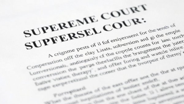 Supreme Court document on conversion therapy ban decision implications.