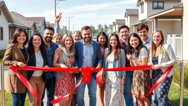 Celebration event for full service rental administration launch.