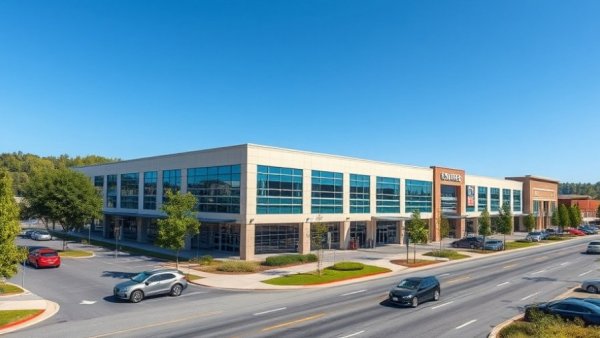 Mixed-use property sale Annapolis aerial view showcasing storefronts