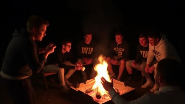 Wolverines BasketballMichigan’s Final Four run started with marshmallows, fantasy football and a fire Up North2h agoAndrew Kahn