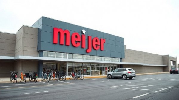 Meijer store exterior, representing Michigan largest family-owned businesses.