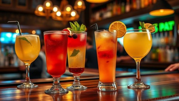 Colorful cocktails at an MI bar worth a special trip.