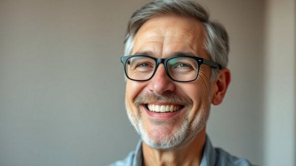 Professional portrait of smiling middle-aged man related to Michigan rural health care crisis.