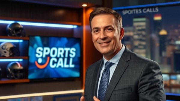 April sports highlights on Nightly Sports Call with news anchor.