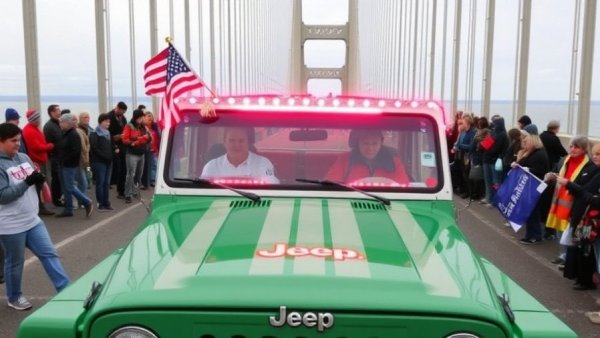 LifeJeep the Mac brings back Mackinac Bridge parade after 2-year hiatus 1h agoJustine Lofton