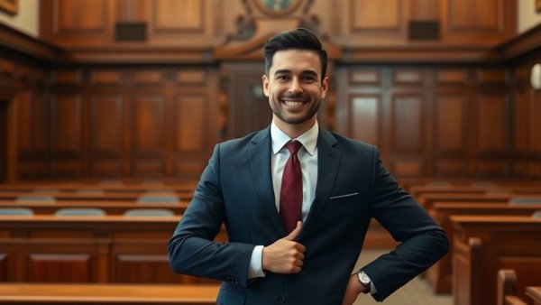 Professional in courtroom, Michigan Disability Law Advocacy focus