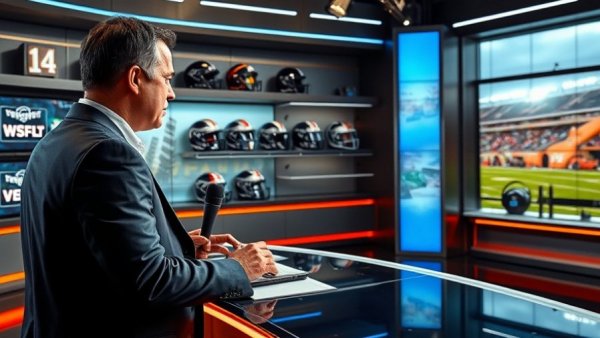 Michigan transportation construction updates studio news segment on sports.