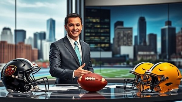 Sports anchor presenting Pittsburgh sports events April 2026.