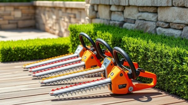 Best battery-powered hedge trimmers 2026 on wooden deck.