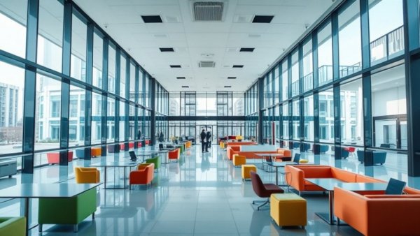 Modern tech hub highlighting Kerala startup growth challenges