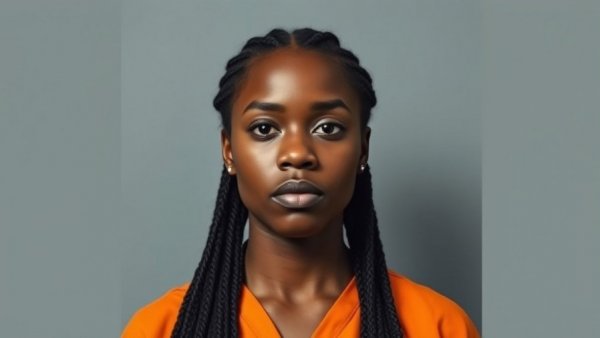 Mugshot of a woman associated with Michigan unlawful imprisonment.