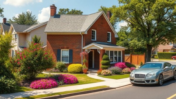 Classic brick home in Ewing, an example of most expensive homes sold.