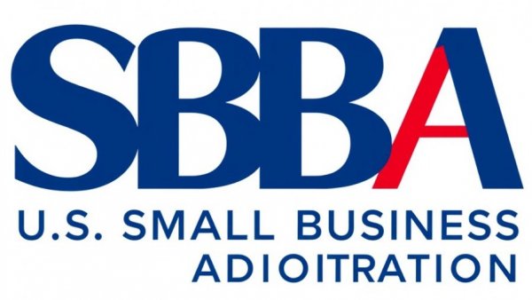 U.S. Small Business Administration logo on white background for National Small Business Week 2026.