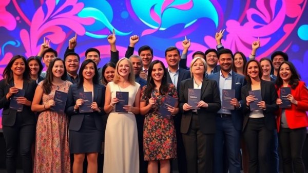 Jackson YMCA renovation AGC Build Michigan Award ceremony group photo