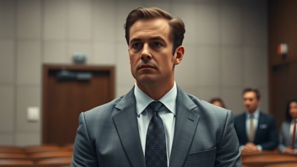 Sherrone Moore legal fees investigation, courtroom setting, serious expression.