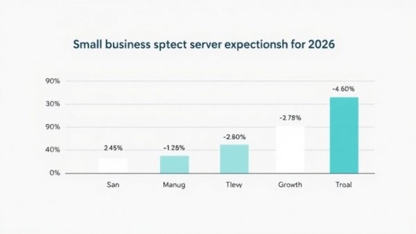 Survey results on small business growth expectations for 2026.