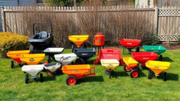 Lawn care equipment on grass in Shelby MI
