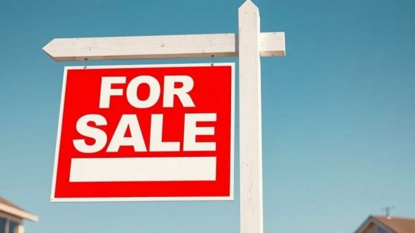 Richland County property transfers: Close-up of sold real estate sign.