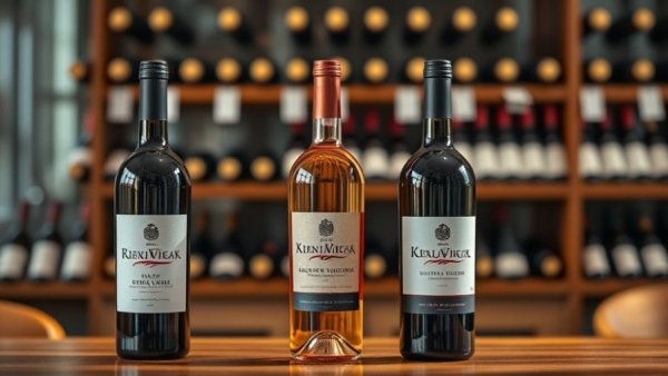 Variety of wine bottles at a food festival in Metro Detroit.