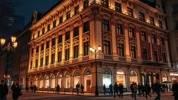 New restaurants in Chicago Athletic Association building at night