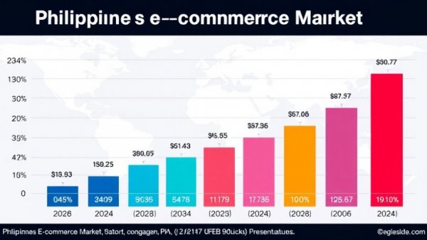 Philippines e-commerce market size growth chart 2026-2034.