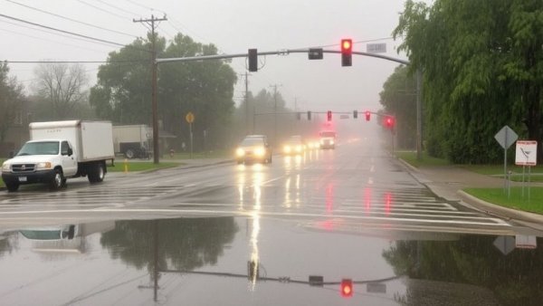 Public works crews block roads, monitor construction sites as heavy rainfall batters mid-Michigan