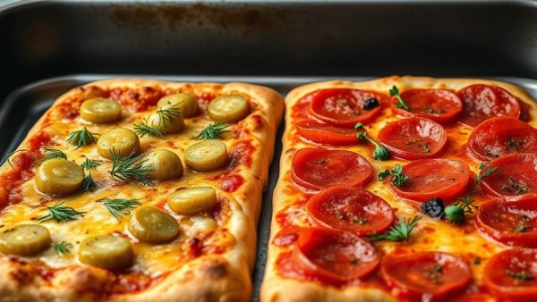 Michigan Pizza Joint Declared 'Legendary': Pickle and Pepperoni Pizzas