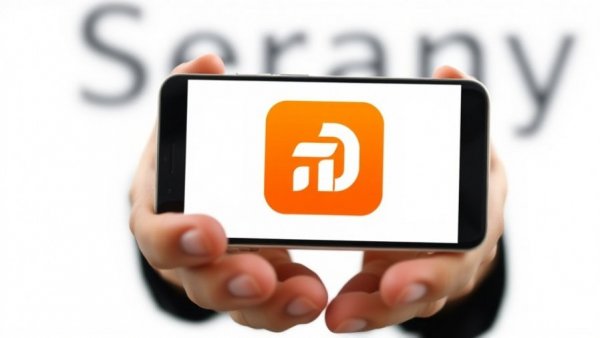 Smartphone displaying logo, company name blurred in background, Investing in AI Funds.