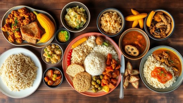 Little Liberia West African flavors Detroit dishes on wooden table