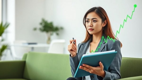 Businesswoman contemplating small business growth strategies in Michigan.