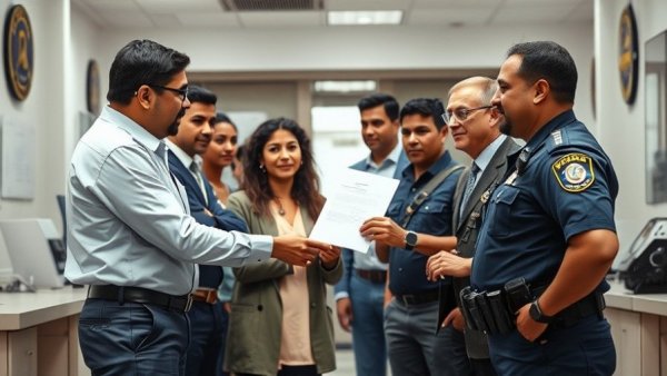 Karate Kalyani files police complaint, diverse group in police station.